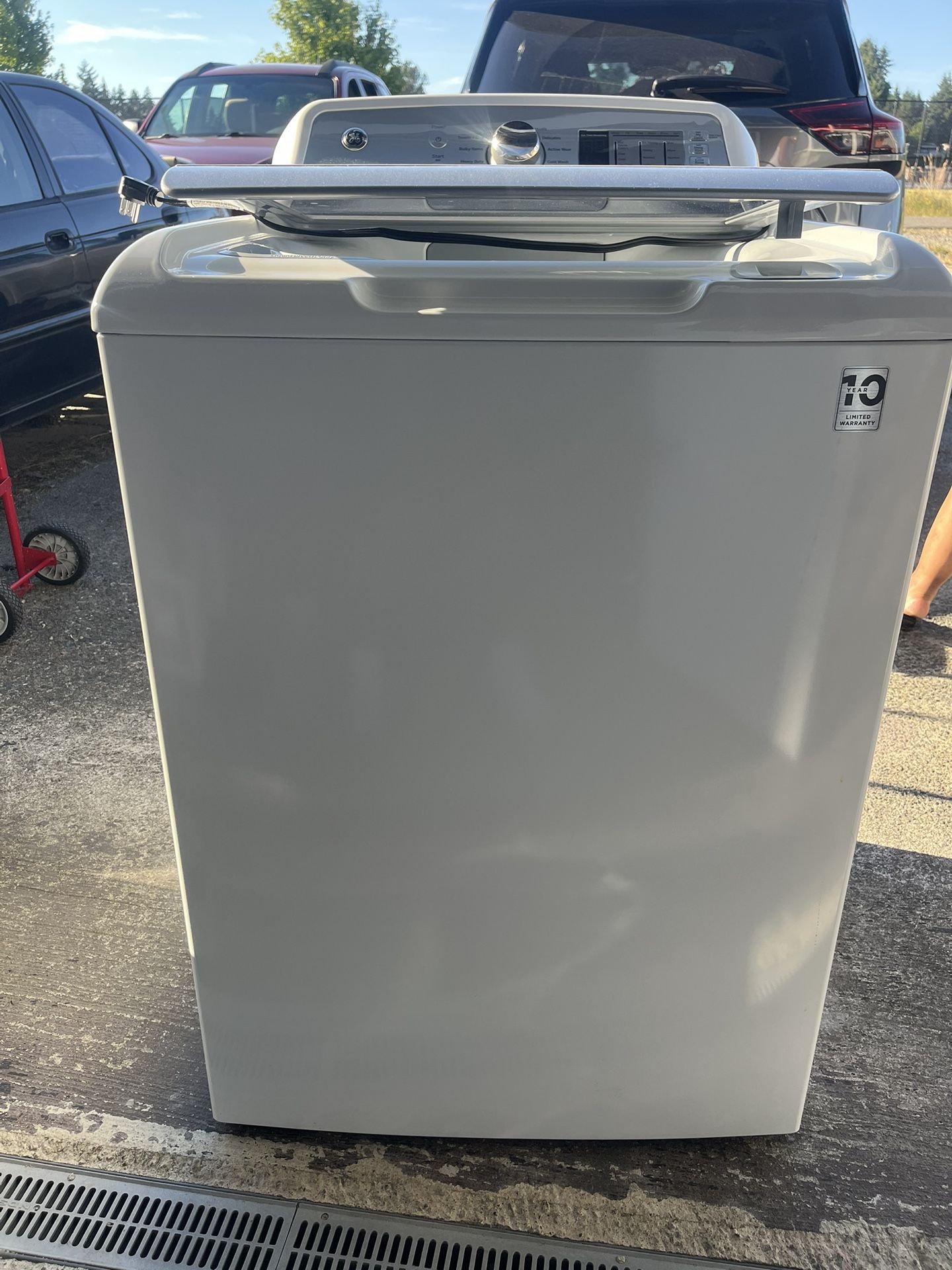 GE Electric Top load Washer And Dryer