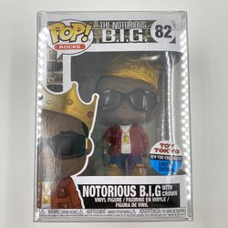 Funko Pop! Rocks The Notorious B.I.G with Crown Toy Tokyo NYCC Limited Edition #82