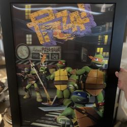Beautiful 3D  Portrait Ninja turtles 