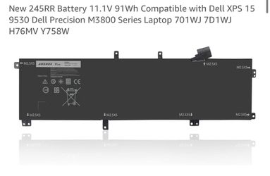 Brand new unused dell laptop battery