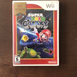 Super Mario Galaxy Wii Case Only.