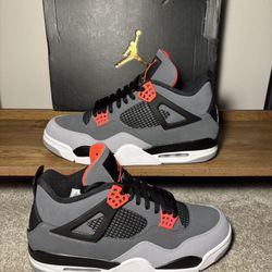 Size 12 - Jordan 4 Retro Infrared DH6927 061 - Brand New