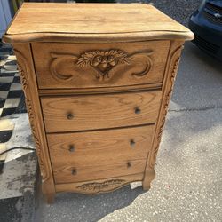 Vintage Oak Dresser 