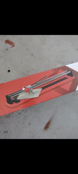 NEW Rubi Practic 61 Plus Tile Cutter 24" Tungsten Carbide Blade Roller Guide