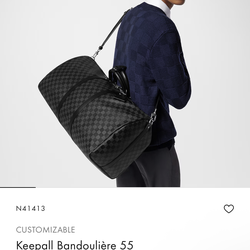 Louis Vuitton Keepall Bandoulière 55