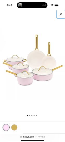 Brand New Greenpan 10 Pc Set