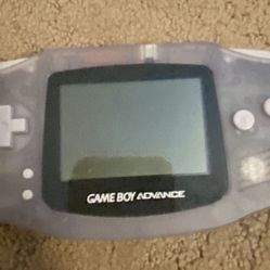 Game boy advance with super Mario advance 