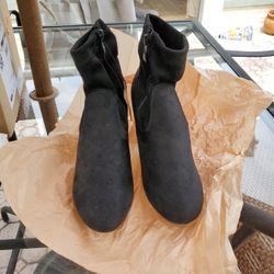 Nature Breeze Women Black Boots