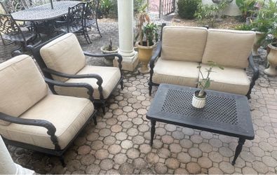 Frontgate British Colonial 5 piece patio set