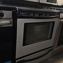 Stove Electric Stainless Steel Work Great Have Warranty Available