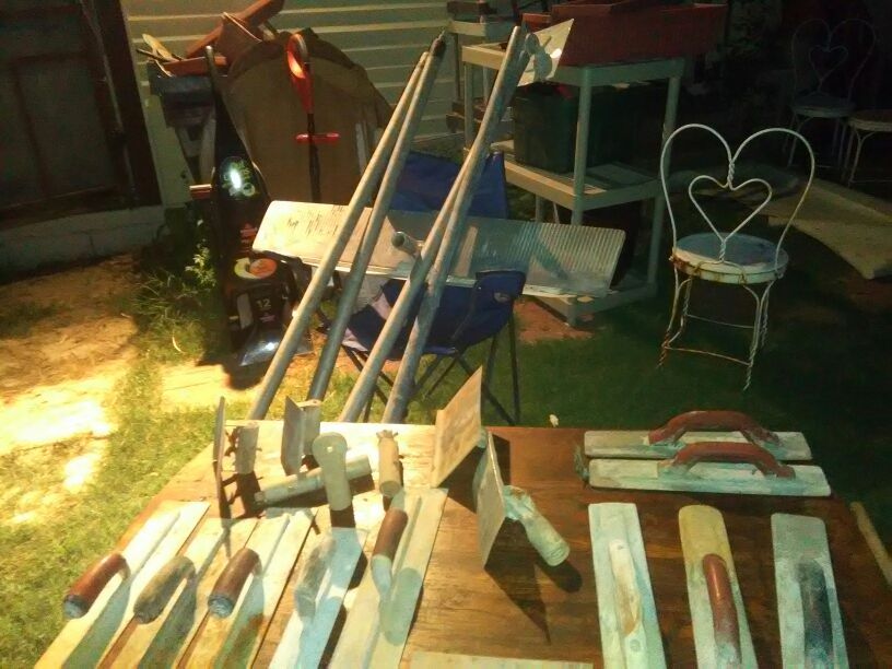 Concrete tools