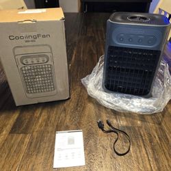 New Portable Air Conditioner Cooling Fan With Lights 