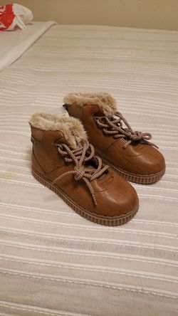 Children's Snow Boot (Size 12)(Brown)