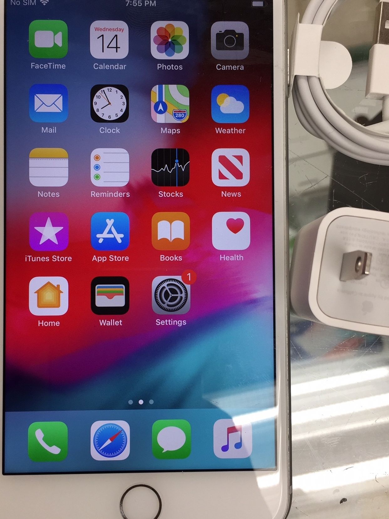 Apple iphone plus 64gb unlocked sold with warranty