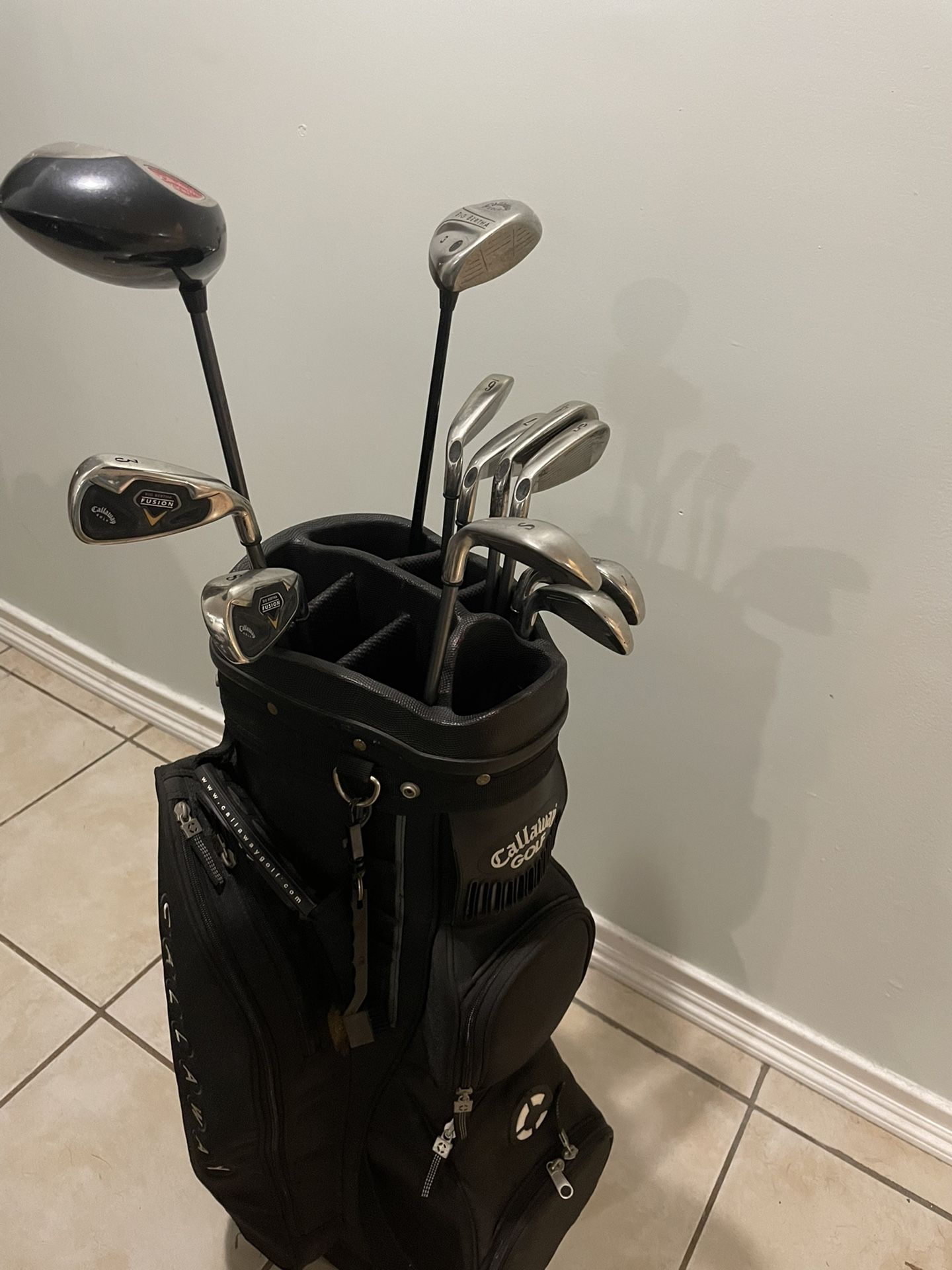 Callaway Golf Clubs With Bag 