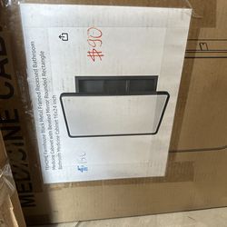 16 x 24 inch Medicine Cabinet, Black