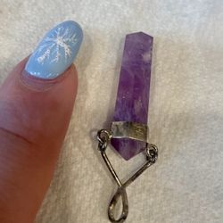 Amethyst Crystal Pendant