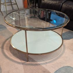 Glass Round Coffee Table