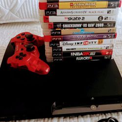 Ps3 Consoles $100 Each (Tested) Whit Games 