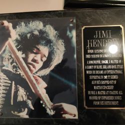 Jimi Hendrix Plaque