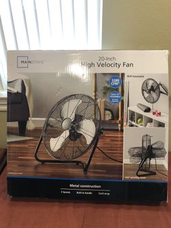 🥵 Mainstays High Velocity Electric Fan 🥵
