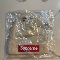 Authentic Supreme Stone Box Logo Beanie FW24