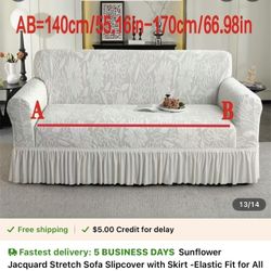 Jacquard Couch Cover 