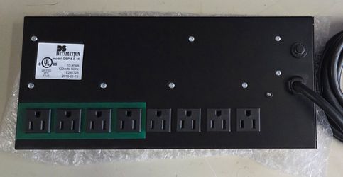 8 outlet power distribution