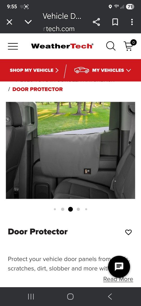 Weathertech Door Protector For Dogs/pets