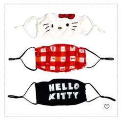 HELLO KITTY FACE MASKS