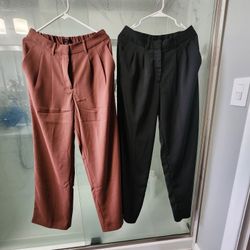 Quince Stretch Crepe Wide Leg Pants 