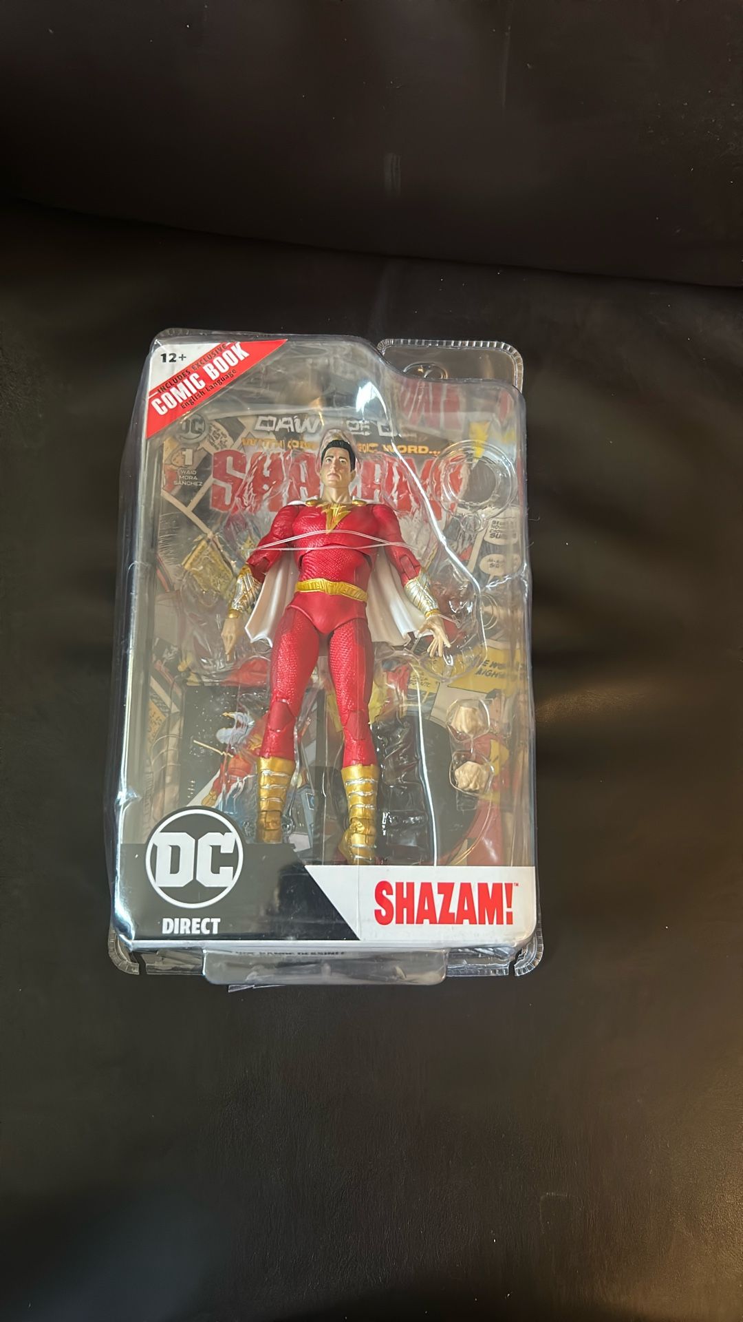 Shazam Action Figure (new but box damage)