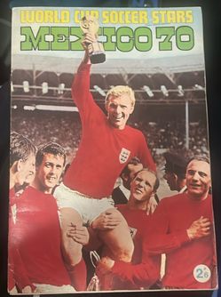 Mexico 1970 World Cup Sticker Book