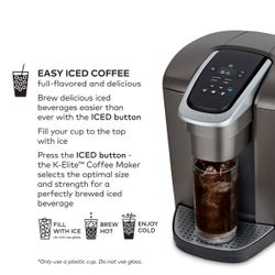 Brand New Keurig C K-Elite Single Serve K-Cup Pod Coffee Maker – Sealed in Box