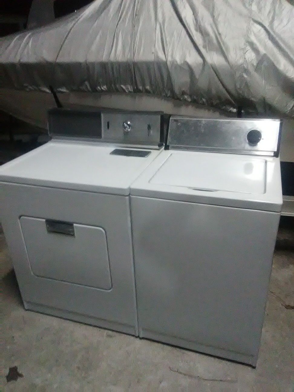 washer and dryer