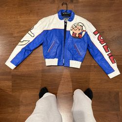 Vintage POPEYE Women's Leather Jacket MAZIAR Leather Gallery