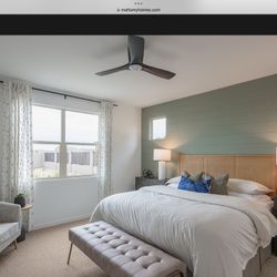 Eastern King Bed …. Mattress, Box Spring and Headboard 