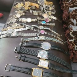 45 Piezas Relojes Necesitan Batería Los Doy Tofos Por $80