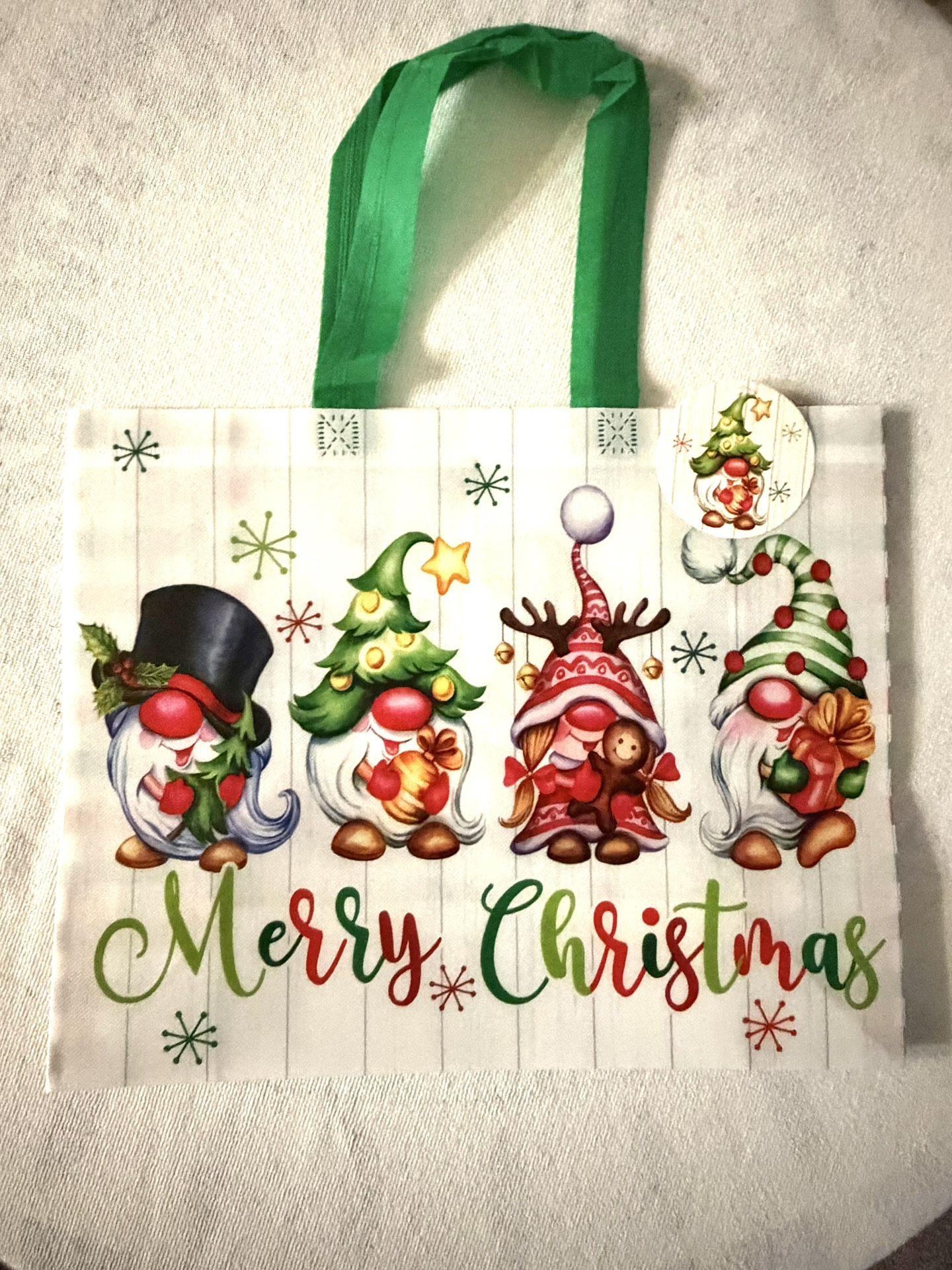 Christmas Woven Totes