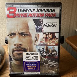 3 Dwayne Johnson Movie Action Pack