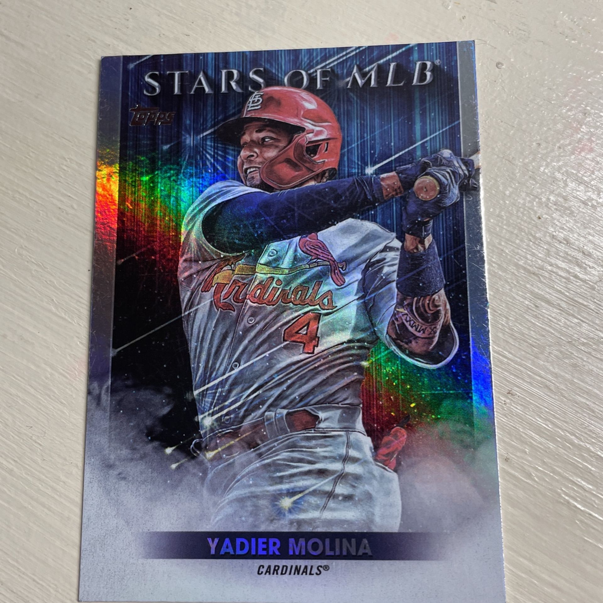 Yadier Molina baseball card