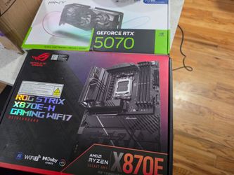 Rtx 5070 and Asus x870-eh motherboard