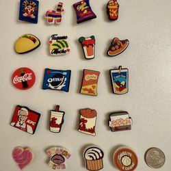 20 Croc Charms For $10 total 
