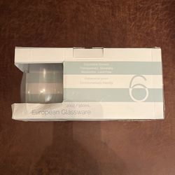 Wine Glasses (6) Brand New