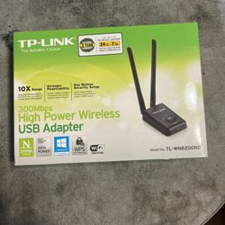 TP-LINK High Power Wireless zUSB Adapter 