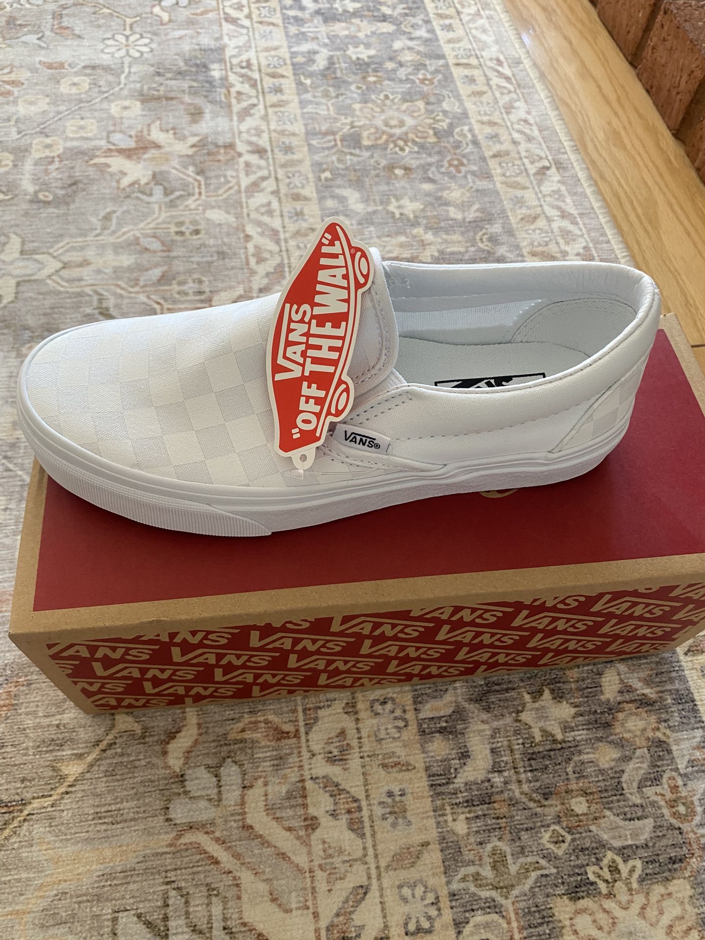 Brand New checkered Vans