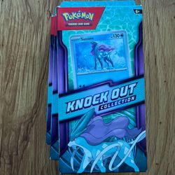 5x Pokemon knockout Collection (2 Booster Packs)