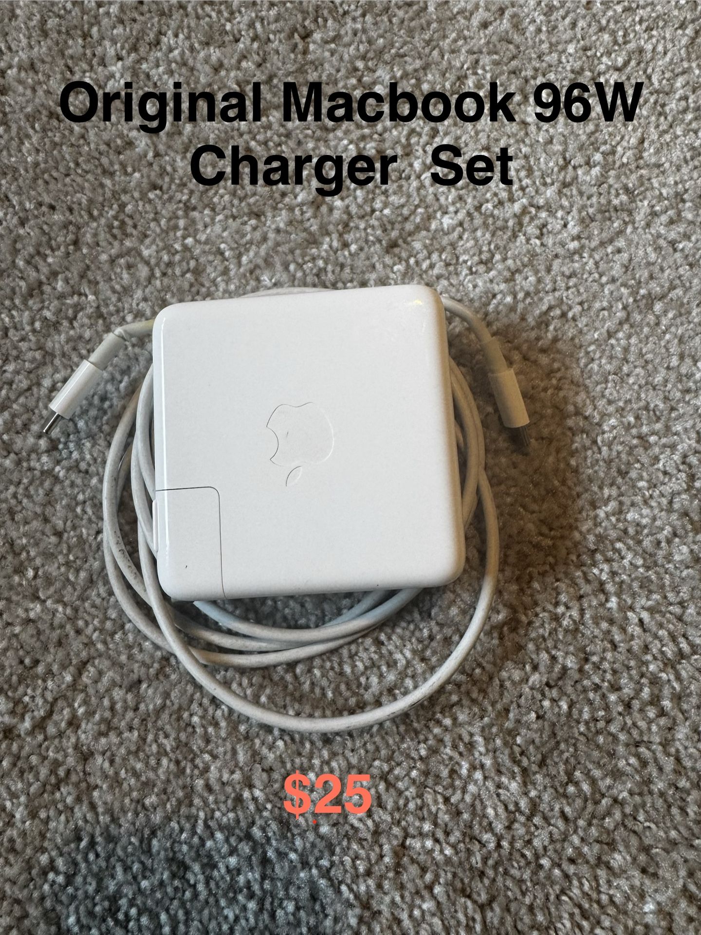 Original Apple Charger and cables