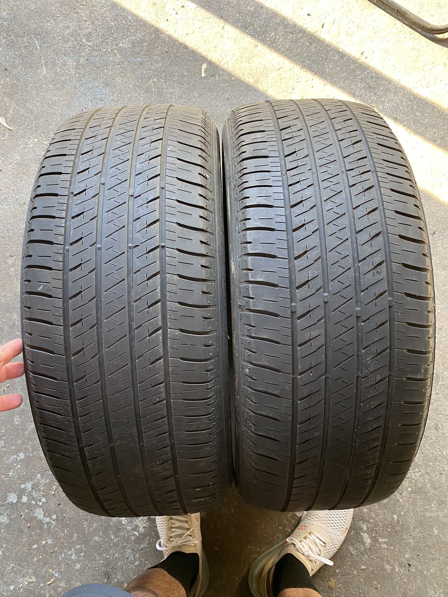2) 255/50/20 Bridgestone Ecopia HL 422 Plus Tires DOT 3022 $125 for Both