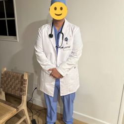 Men Surgeon Doctor Costume XXL